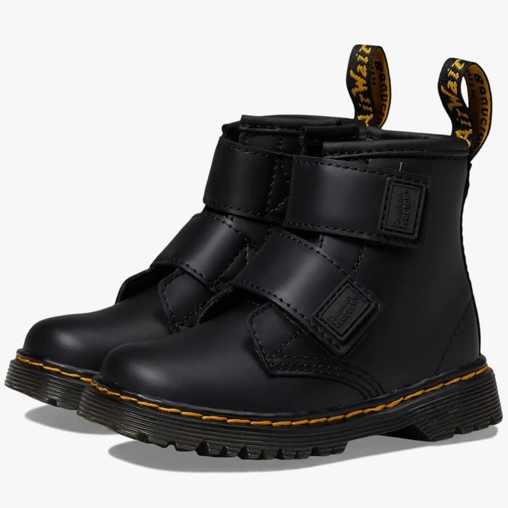 Dr. Martens Junior 1460 Double Strap Leather Boots - Like New